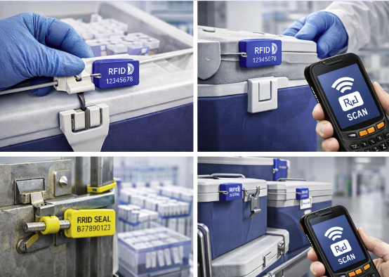 RFID Seal Tags For Biobank Sample Storage And Transfer Security RFID Seal Tags For Biobank Sample Storage And Transfer Security